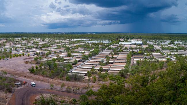 The Howard Springs quarantine facility. Picture: Che Chorley