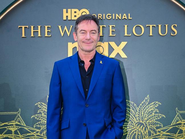 Isaacs at The White Lotus Season 3 premiere in Bangkok on February 15. Picture: Billy H.C. Kwok/Getty Images for HBO