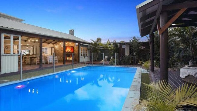 12 Curlew Crescent, Burleigh Waters, is listed for $1625 a week, increasing to $1700 a week on Christmas Eve