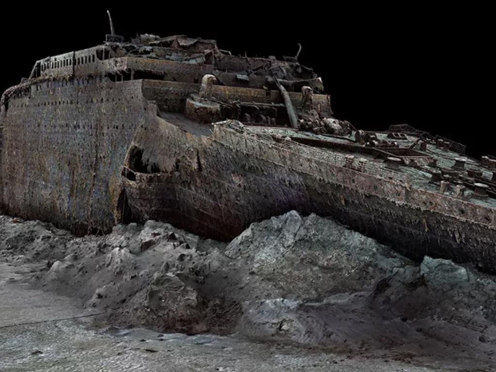 Revolutionary digital scans reveal brand new images of the Titanic NT