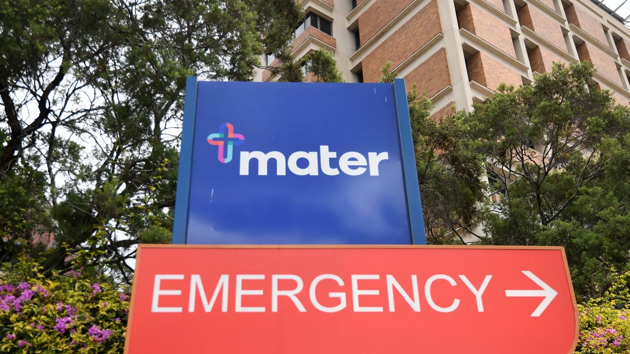 The Mater hospital in Brisbane.