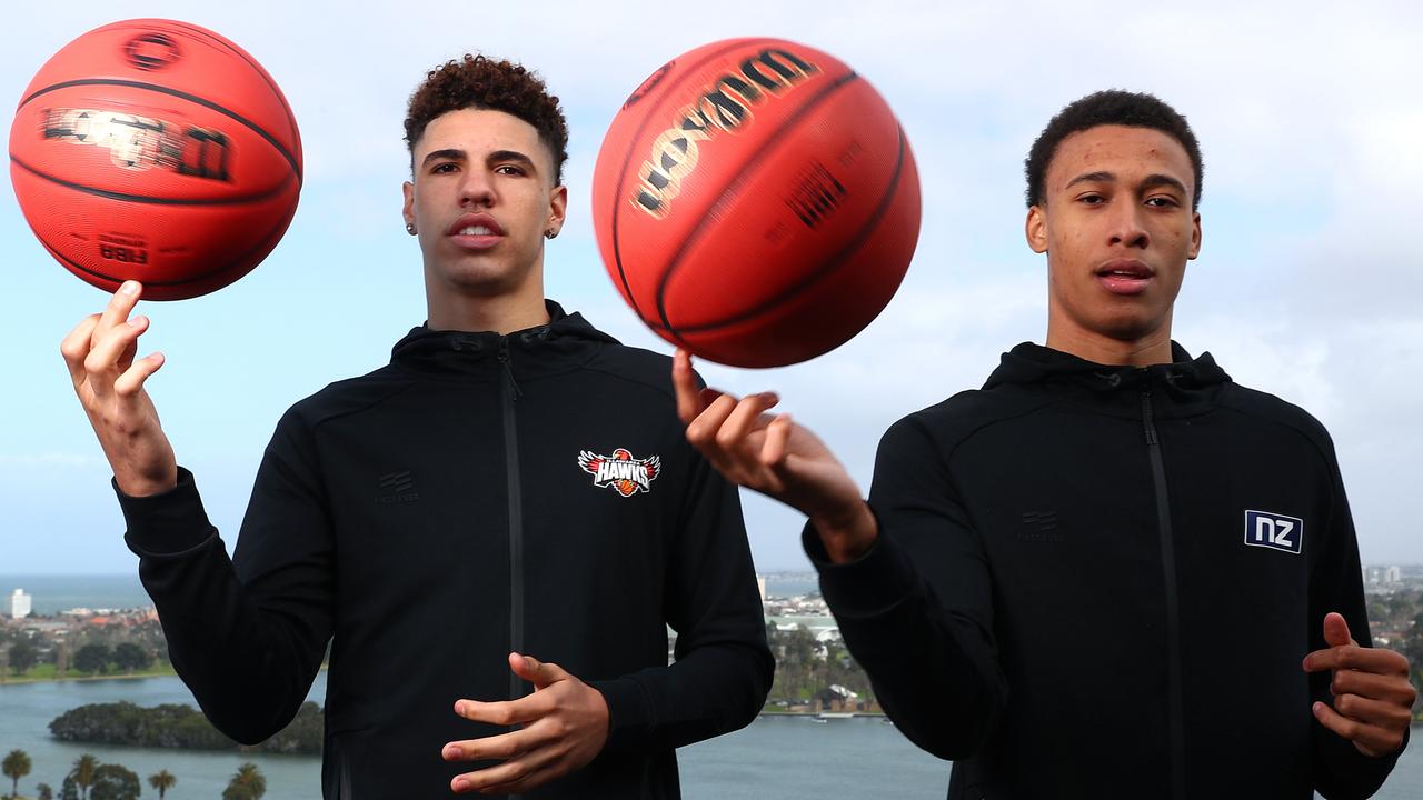 LaMelo Ball, RJ Hampton provide plenty of highlights in first battle of top  NBA Draft prospects