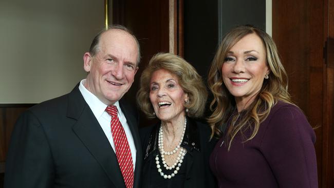 Peter Blunden, Lillian Frank and Ann Peacock. Picture: Julie Kiriacoudis