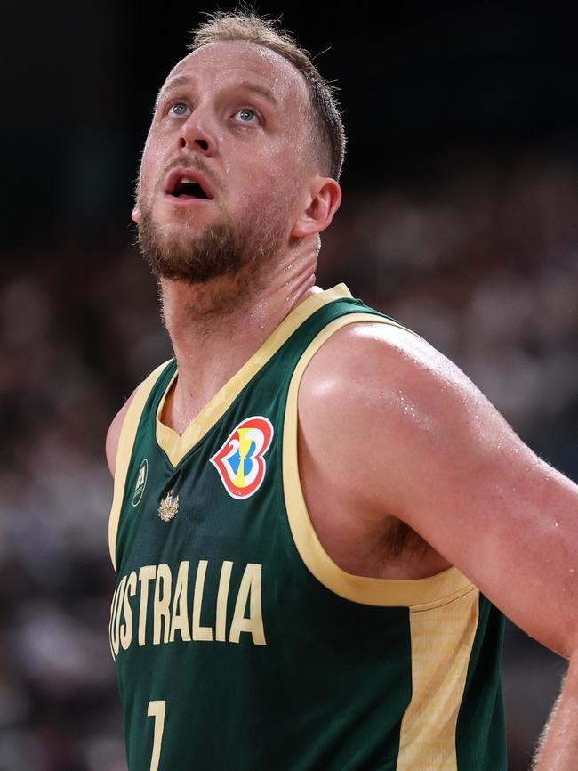 This is Australian basketballer Joe Ingles. Picture: Getty Images