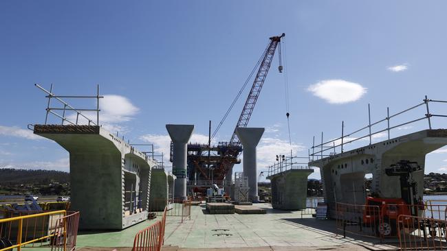 New Bridgewater Bridge under construction. Picture: Nikki Davis-Jones