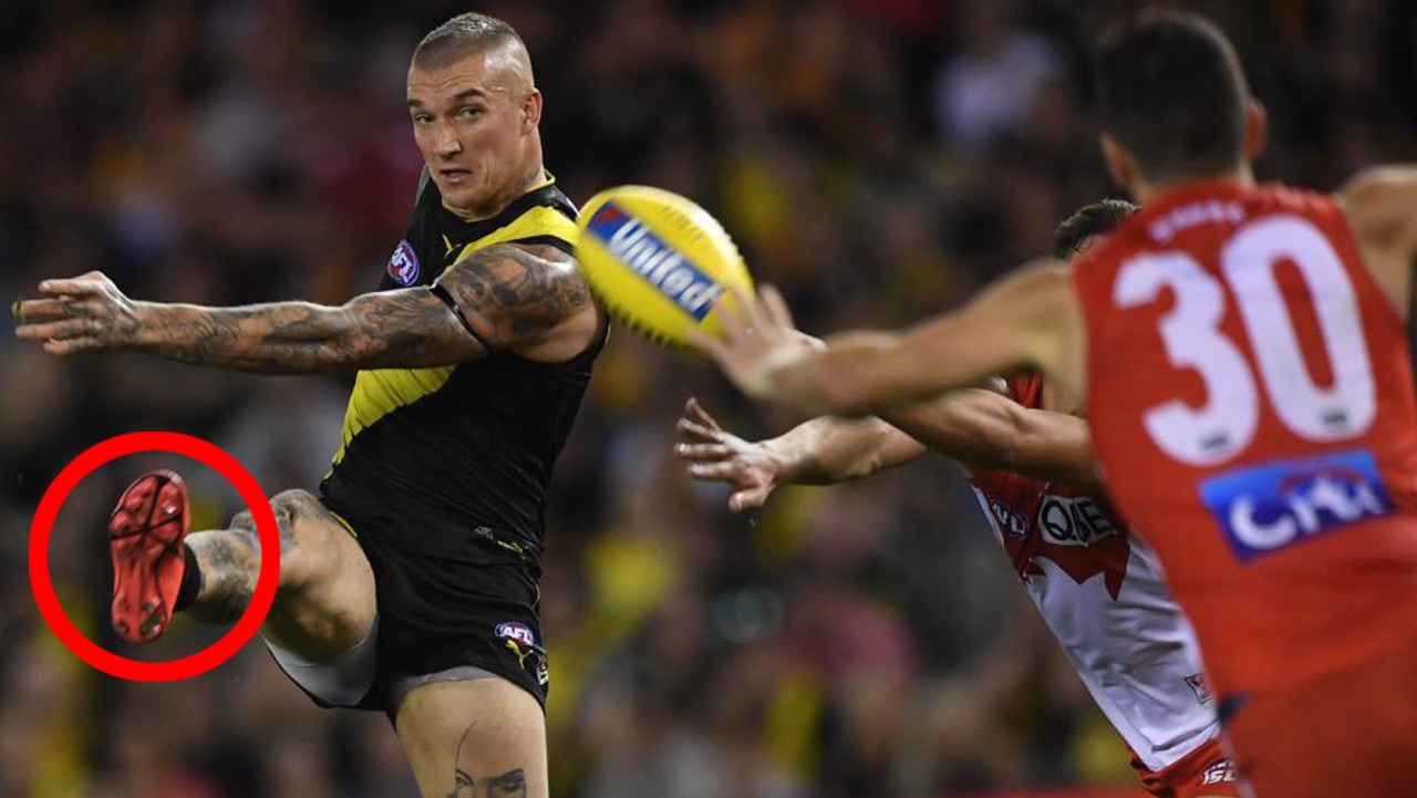 Dustin Martin has dumped Puma.