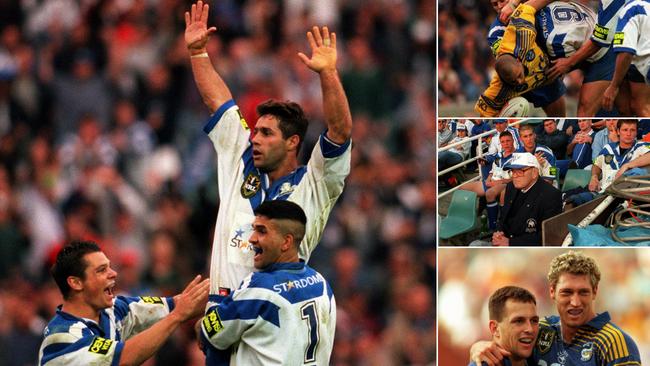 The Bulldogs and Eels played out a classic in 1998.