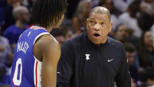 Head coach Doc Rivers. Photo: Tim Nwachukwu/Getty Images/AFP.