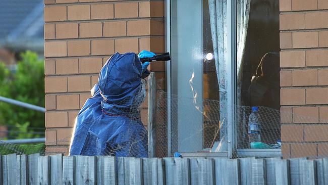 Ms Ramadan’s body was found on the hallway floor in a pool of blood. Picture: Ian Currie