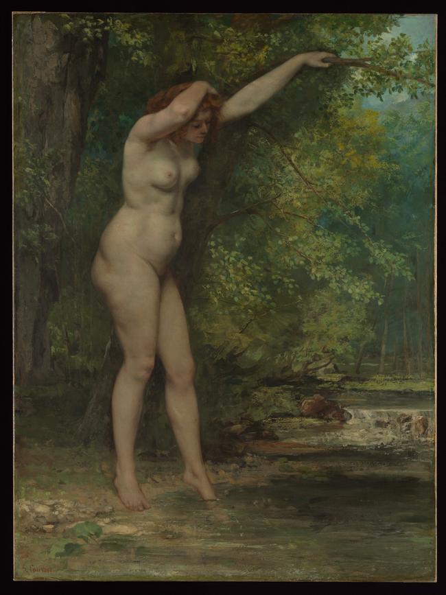 Gustave Courbet, The Young Bather, 1866. The Metropolitan Museum of Art, New York