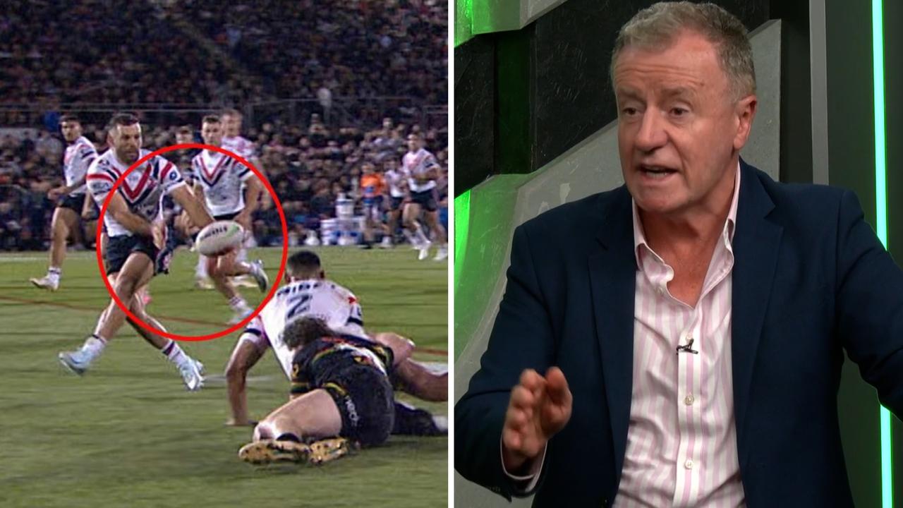 Graham Annesley does not think Daniel Tupou's pass looked forward.