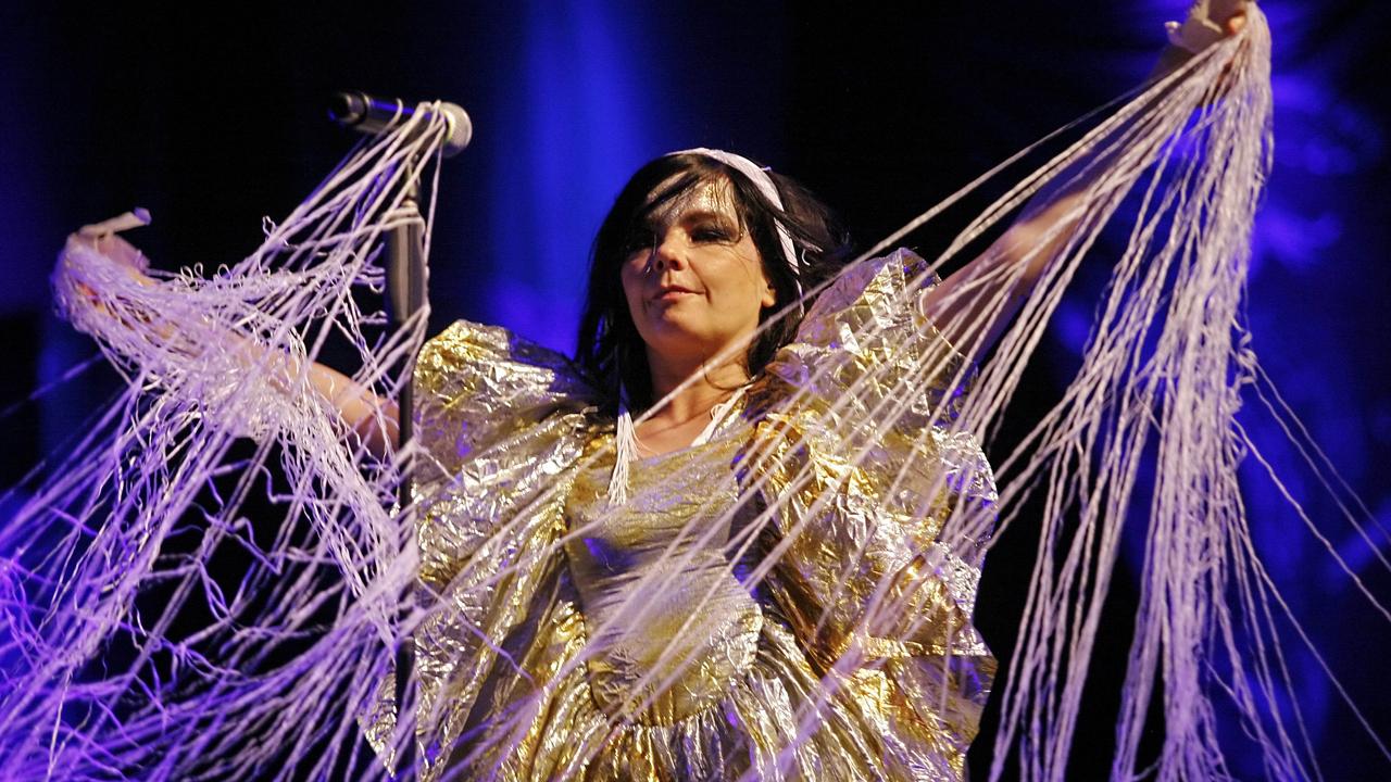 Bjork performing during the Rock en Seine music festival in 2007. Picture: AFP / Guillaume Baptiste