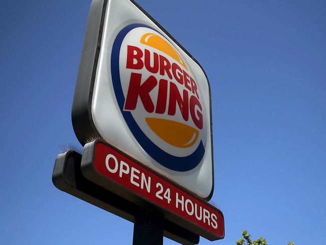 SAN RAFAEL, CA - JULY 27: A sign is posted in front of a Burger King restaurant on July 27, 2015 in San Rafael, California. Burger King parent company Restaurant Brands International reported a 7.9 percent increase in second quarter sales at Burger King restaurants in the United States and Canada with revenue of $1.04 billion. Justin Sullivan/Getty Images/AFP == FOR NEWSPAPERS, INTERNET, TELCOS & TELEVISION USE ONLY ==