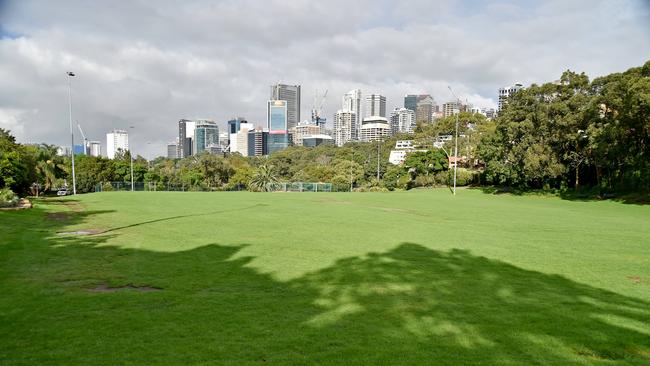 The track is located at Forsyth Park.