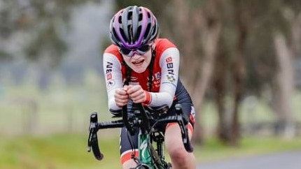 Chloe Bain will be looking for her first medal in the under-15 age group at the state track titles. Picture: Supplied.