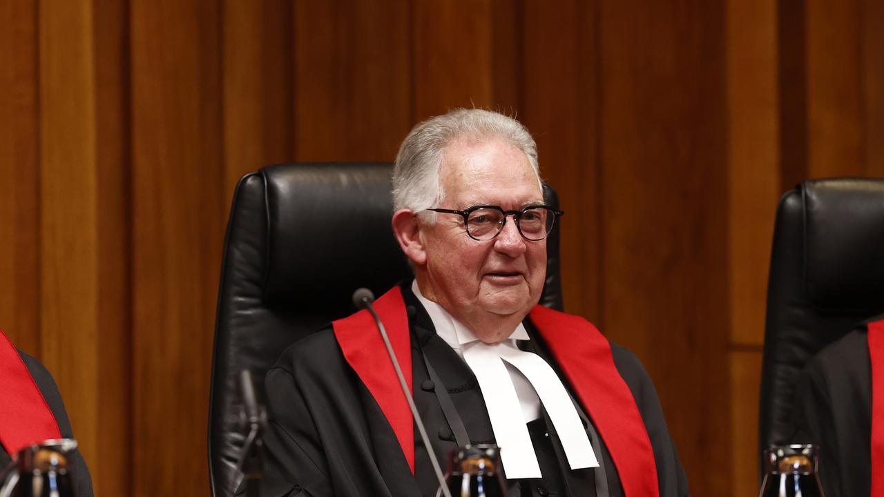 The Honourable Justice Stephen Estcourt AM. Ceremonial sitting for the 200 year anniversary of the Supreme Court of Tasmania. Picture: Nikki Davis-Jones