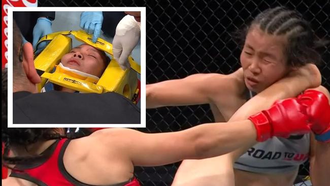 ‘She just decapitated a girl’: UFC in disbelief