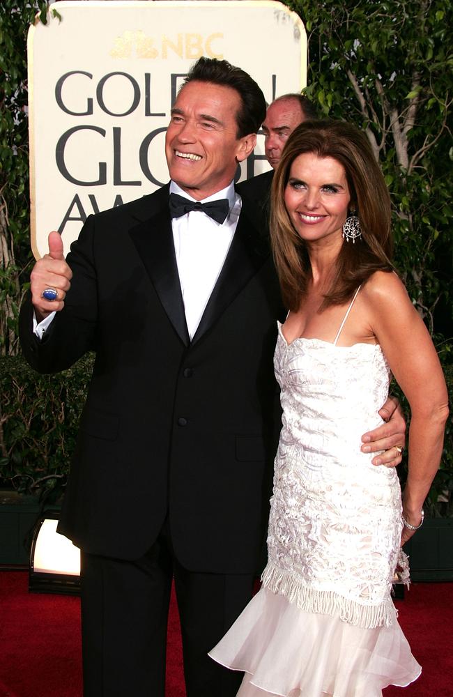 Arnold Schwarzenegger and Maria Shriver were married for 25 years before their split in 2011. Picture: Carlo Allegri/Getty Images