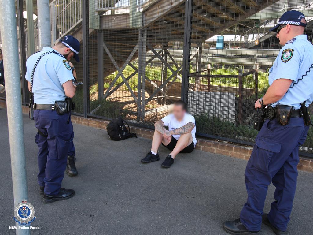 Officers targeted knife crime and violent offenders.