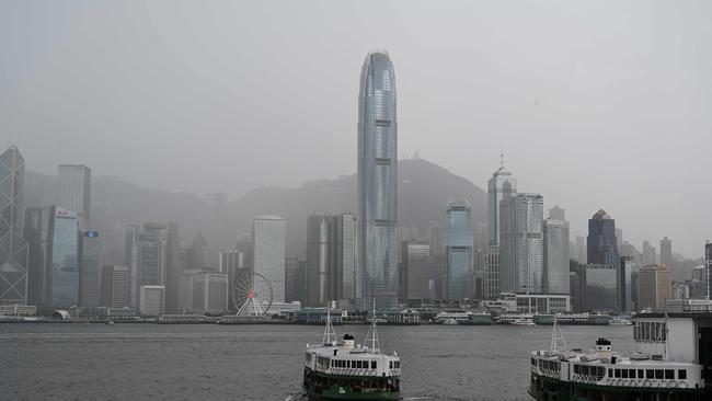 Hong Kong is under increasing restrictions from Beijing. Picture: AFP.