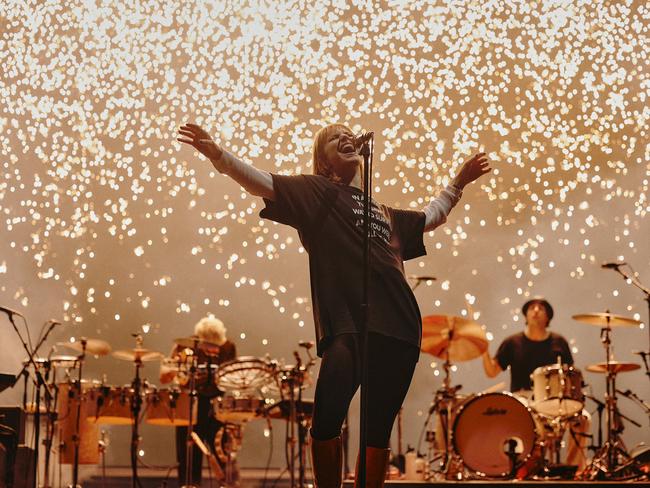 Paramore, live at The Domain, Sydney, Saturday November 25. Picture Zachary Gray