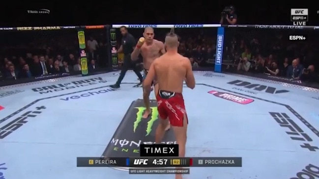 Brazilian Alex Pereira shocks UFC 303 with a brutal head kick