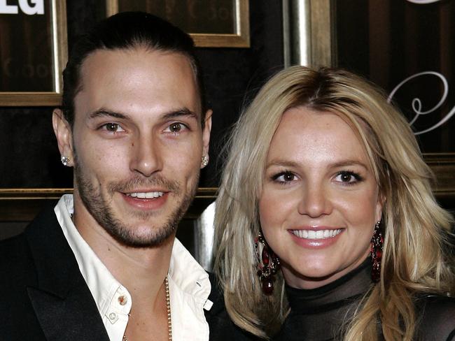 Singer Britney Spears with her husband Kevin Federline in 2006. Picture: Supplied