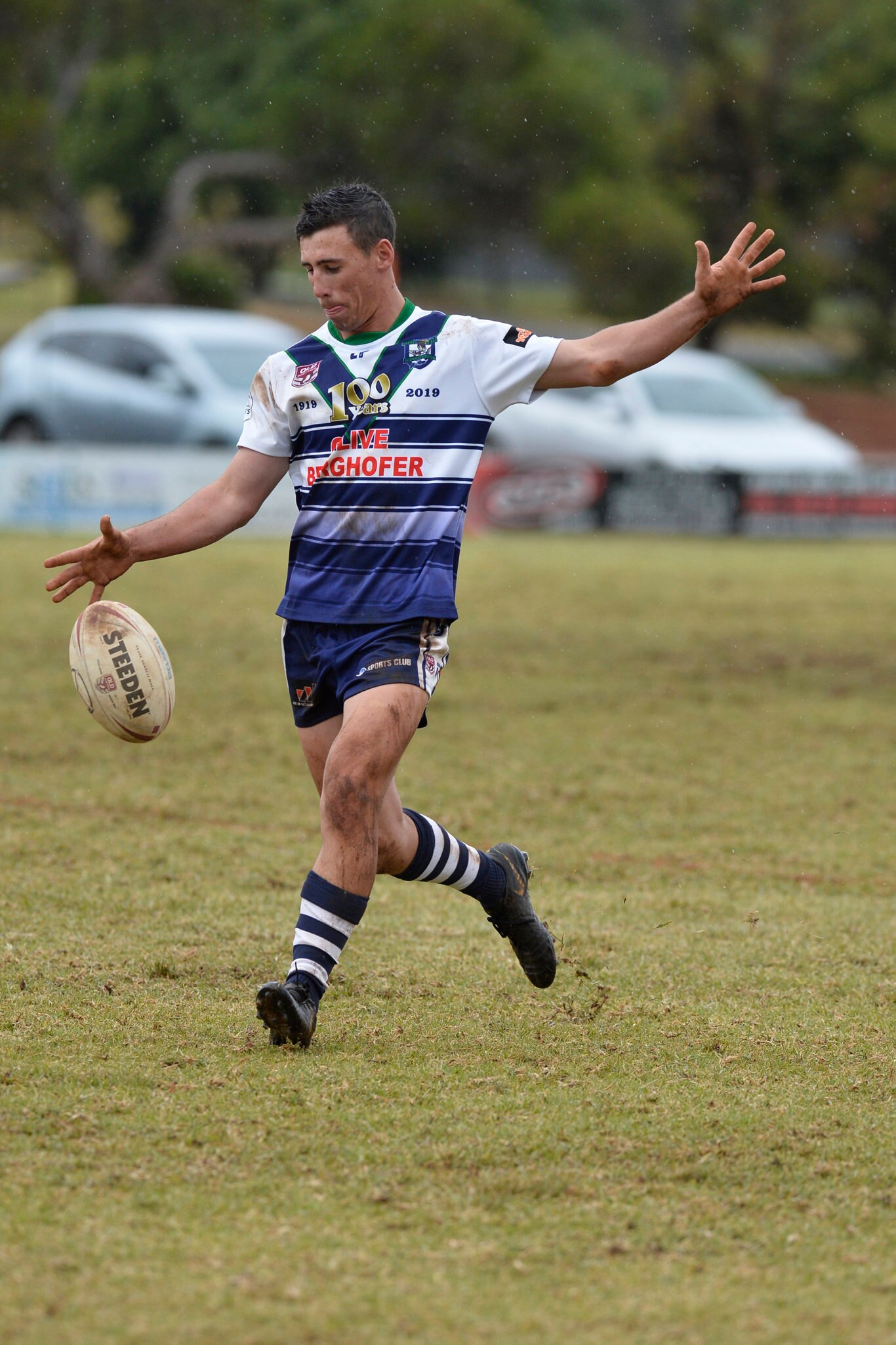 Sam Betros for Brothers against Wattles in TRL Premiership round nine rugby league at Glenholme Park, Sunday, June 2, 2019. Picture: Kevin Farmer