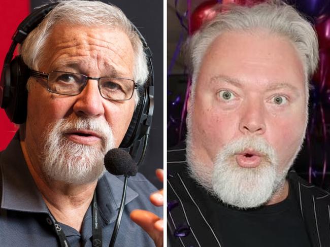 Neil Mitchell and Kyle Sandilands