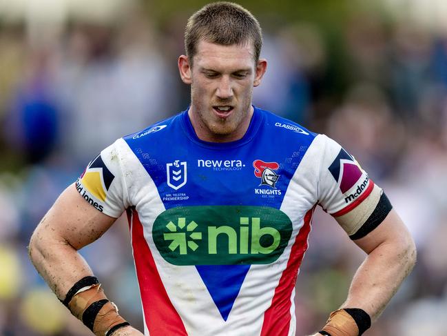 The Knights are unlikely to offer a contract extension to Jack Hetherington. Picture: NRL Photos