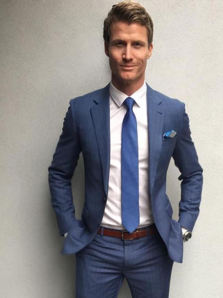 Melbourne Cup 2016 via social media ...Richie Strahan, "Race ready, giddy up! Thank you @calibreaustralia for this fine piece. Once again @styliststringy you genius! @twsteel for my timepiece" Picture: Instagram