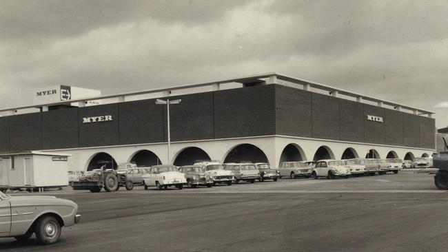 The Myer department store at Eastland in 1977.