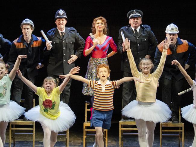 Scene from Billy Elliot The Musical. Picture James D. Morgan.