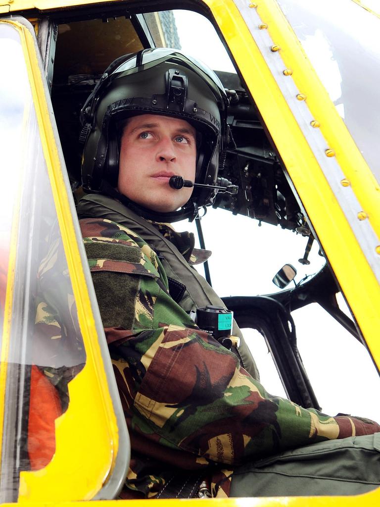 Prince William is an experienced helicopter pilot. Picture: John Stillwell/AP/PA