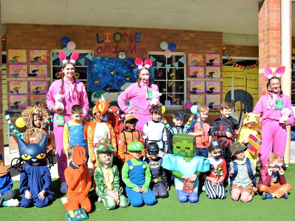 The Toowoomba Grammar School prep class dressed up for Book Week 2023. Picture: Rhylea Millar