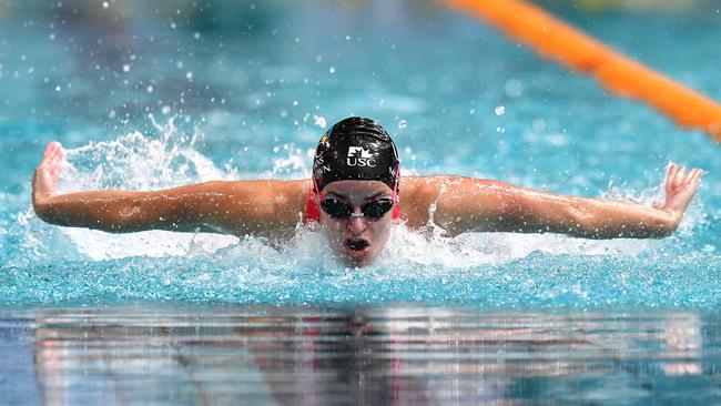 Kaylee McKeown is currently ranked No. 1 in the world this season for three different events.