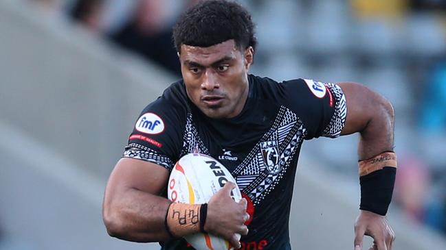 Barnstorming back-rower Taniela Sadrugu had a strong World Cup for Fiji and looks ready for a crack at NRL level. (Photo by Ashley Allen/Getty Images)