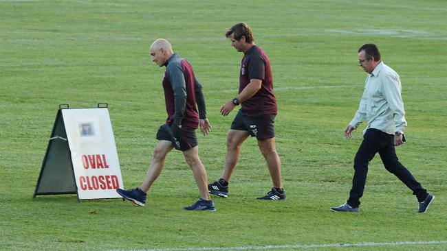 Brookvale has the worst surface in the league. Picture by Brett Costello.