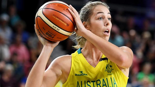 Jenna O'Hea at the Commonwealth Games.