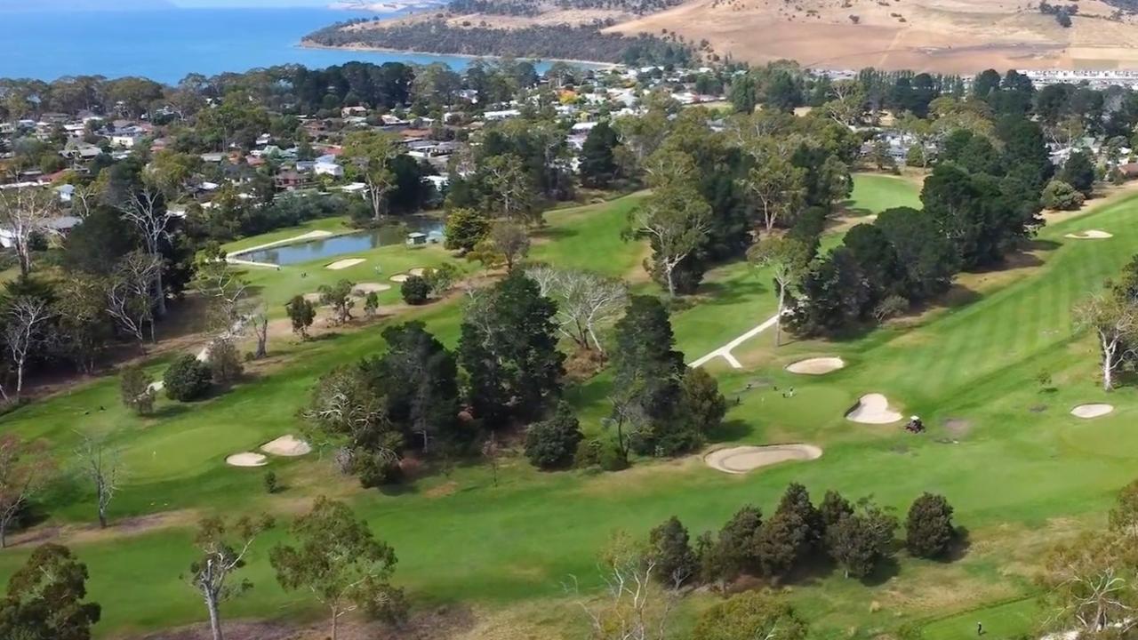 Royal Hobart Golf Club at Seven Mile Beach.