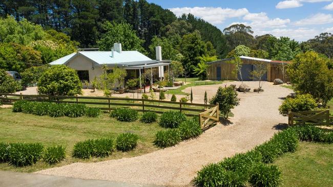 The Daylesford home up for grabs.