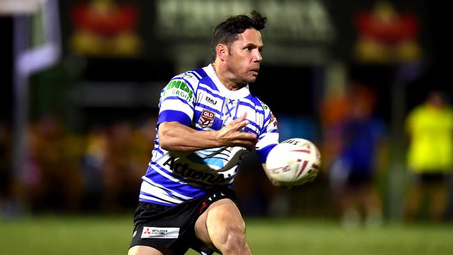 Nathaniel Bowman in action for Townsville Brothers.