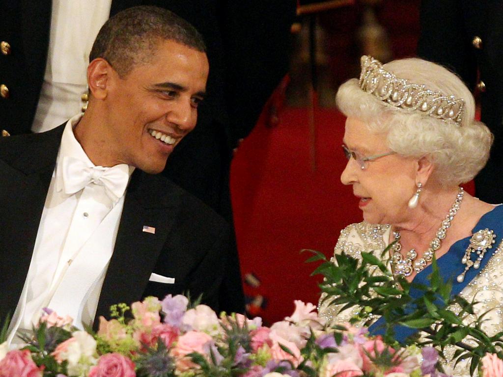 Palace staff had to tell Obama he couldn’t enter his room right away as there was a mouse in residence. Picture: Lewis Whyld — WPA Pool/Getty Images