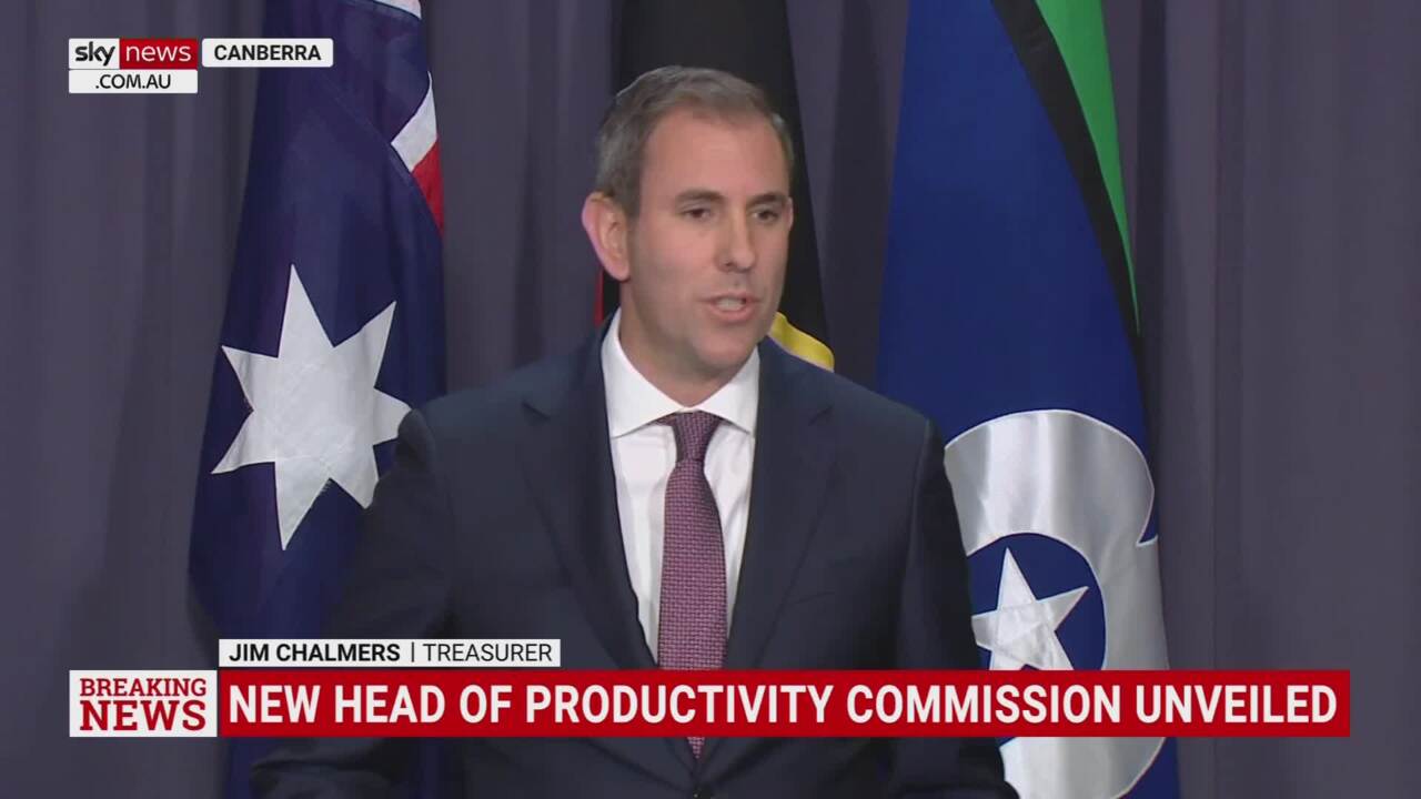 Jim Chalmers announces new Chair of Productivity Commission
