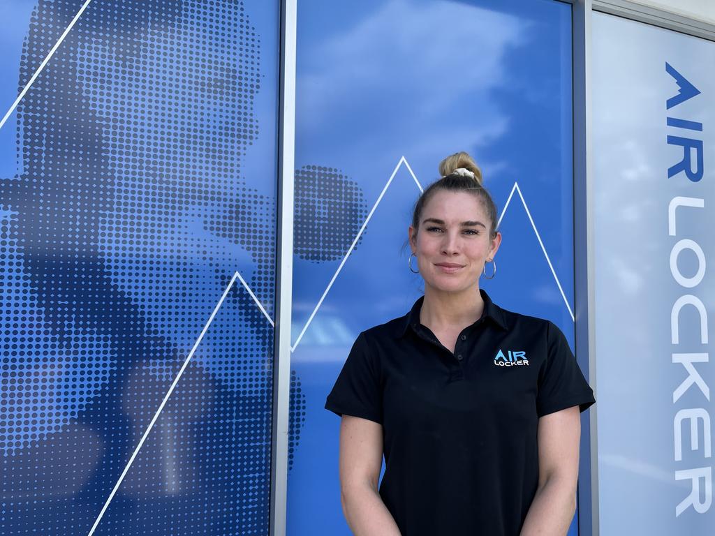 Air Locker Training Townsville co-owner Daisy Lamb was looking forward to welcoming clients this weekend. Picture: Leighton Smith.