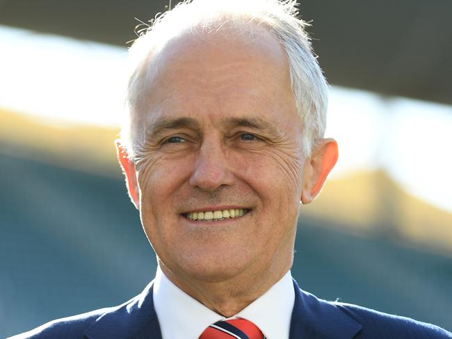 Australia Prime Minister Malcolm Turnbull supports Tony Abbott. Picture: AAP