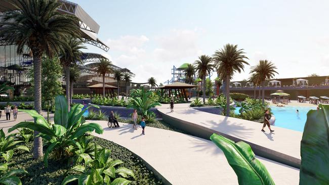 Indoor and outdoor areas will feature alongside native greenery.