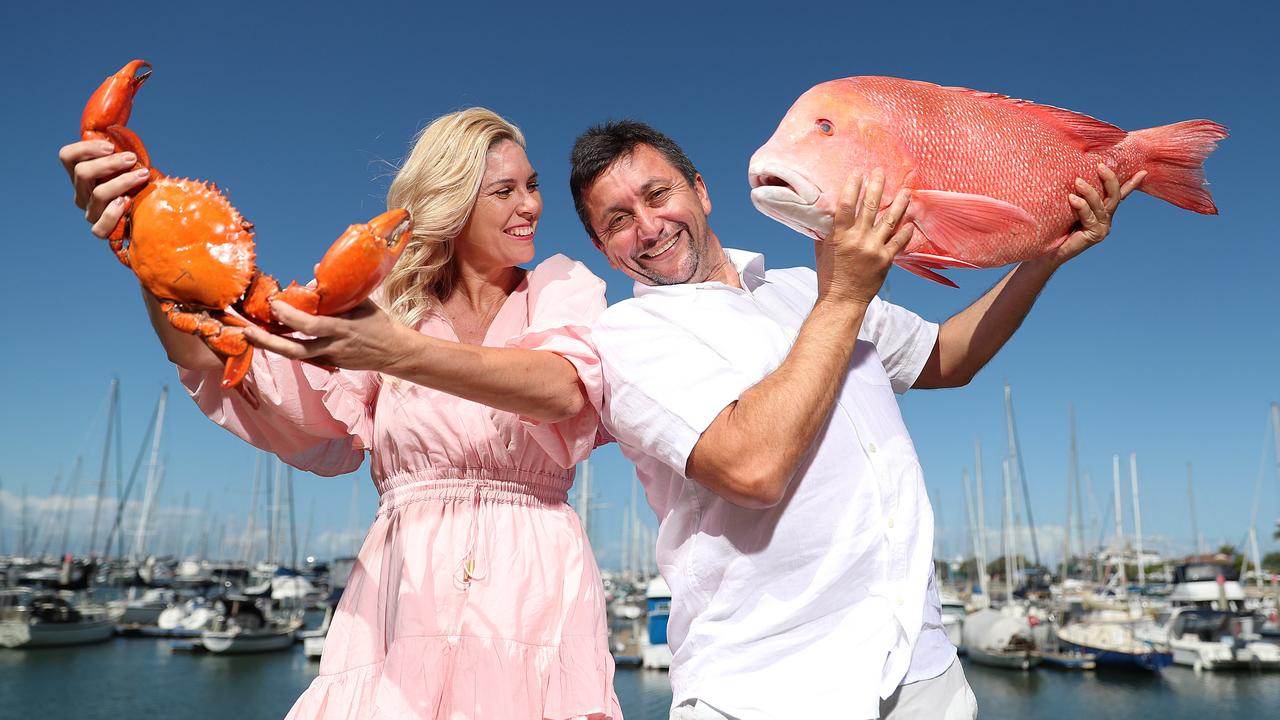 Nikki and Greg Kay, owners of the new Manly Boathouse. Picture: Peter Wallis