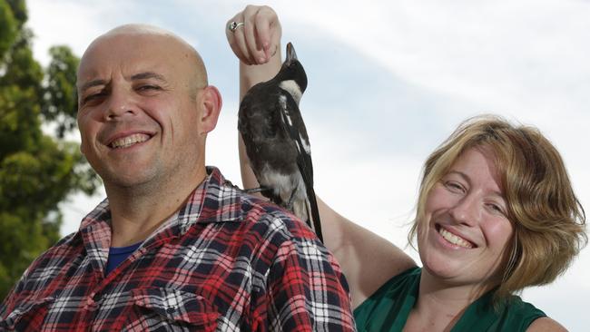 Mark and Juliette Fox love having Thunder around. Picture: Tim Clapin