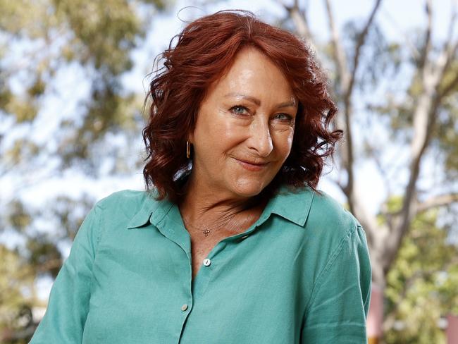 DAILY TELEGRAPH OCTOBER 25, 2021. PLEASE CONTACT PIC EDITOR NICOLA GIBSON BEFORE PUBLISHING. Home and Away actor Lynne McGranger pictured at Eveleigh. Lynne has a book coming out called Acting Up. Picture: Jonathan Ng